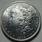 1904 O / BU / MS ++ / MORGAN SILVER DOLLAR