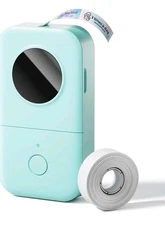 Thermal Printer Label Maker Printer Machine, Bluetooth Mini Smart Sticker