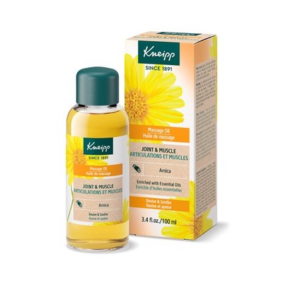 Kneipp Joint & Muscle Arnica Massage Oil - 3.4 fl oz - 3.38 Fl Oz (Pack of 1)