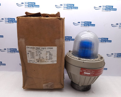 Hubbell Killark 3200BEP Blau Explosionssicher Power Blitz 120VAC 50/60Hz