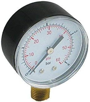 #ad CMP Pressure Gauge 0 60 PSI Bottom Mount 25501 000 800 $10.99
