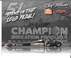 CLAY MILLICAN NHRA Autographed Hero Card TOP FUEL DRAGSTER 2025