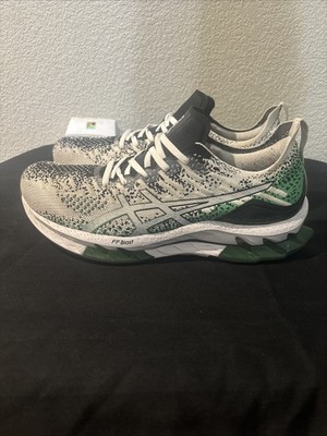 Asics Gel-Kinsei Blast White and Cilantro Green Running Training Men s Size 11.5