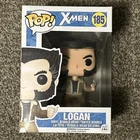 Funko Pop! Marvel X-Men Logan Vinyl Figure #185 Brand New In Box Near MINT
