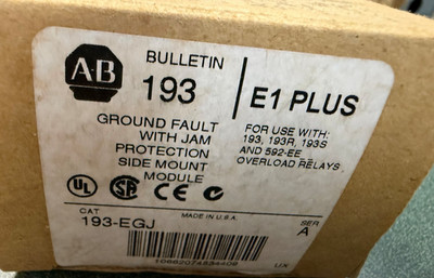 Allen-Bradley 193-EGJ Module Series A