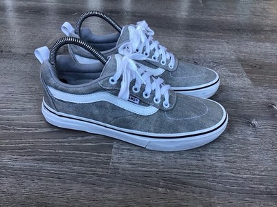 Vans Kyle Walker Pro Old Skool Gray Denim Sneaker Mens 6.5 Womens 8 Shoes