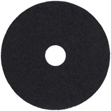 Case of 5 Sanico MVP Reliever 17" Black Stripping Floor Pad Wet Strip