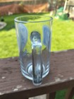 Rare Vtg Washington Senators 5½ Inch Handled Glass Beer Mug Clear White Blue MLB — photo 2