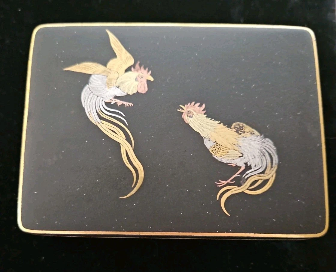 黄金古风日本原创古董盒子| eBay