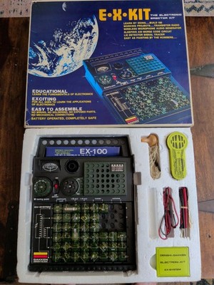 Gakken EX-System Denshi-Gakken Block Electronics Educational Kit EX-100; REPAIR