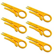 6 Pcs Mini Wire Stripper Tool, Small Wire Strippers, Mini Cable Stripper, Net...