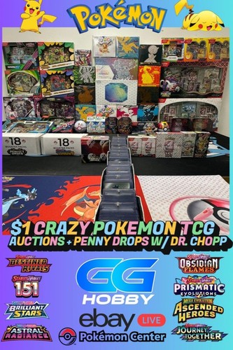 $1 POKEMON TCG SEALED AUCTIONS W/ DR.CHOPEMALL