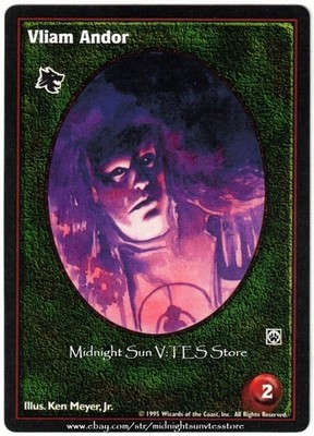 Vliam Andor Gangrel Vampire: The Eternal Struggle V:TES VTES Vampire CCG