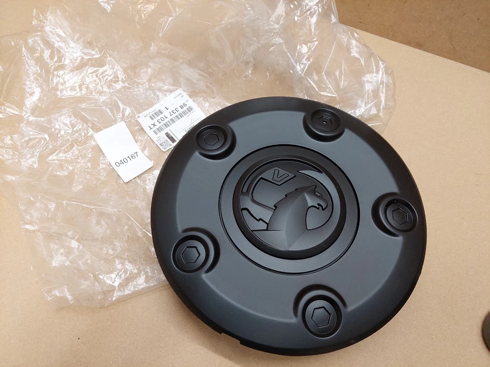 Tapacubos centrales de rueda Vauxhall Vivaro C 2019-en 98337103XT genuino NUEVO Foto 2 de 4