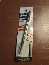 L'Oreal Paris Brow Stylist Definer Eyebrow Pencil, Dark Brunette 390, 0.003 oz