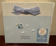 Carter's Baby Boy Deluxe Photo Album - NWT