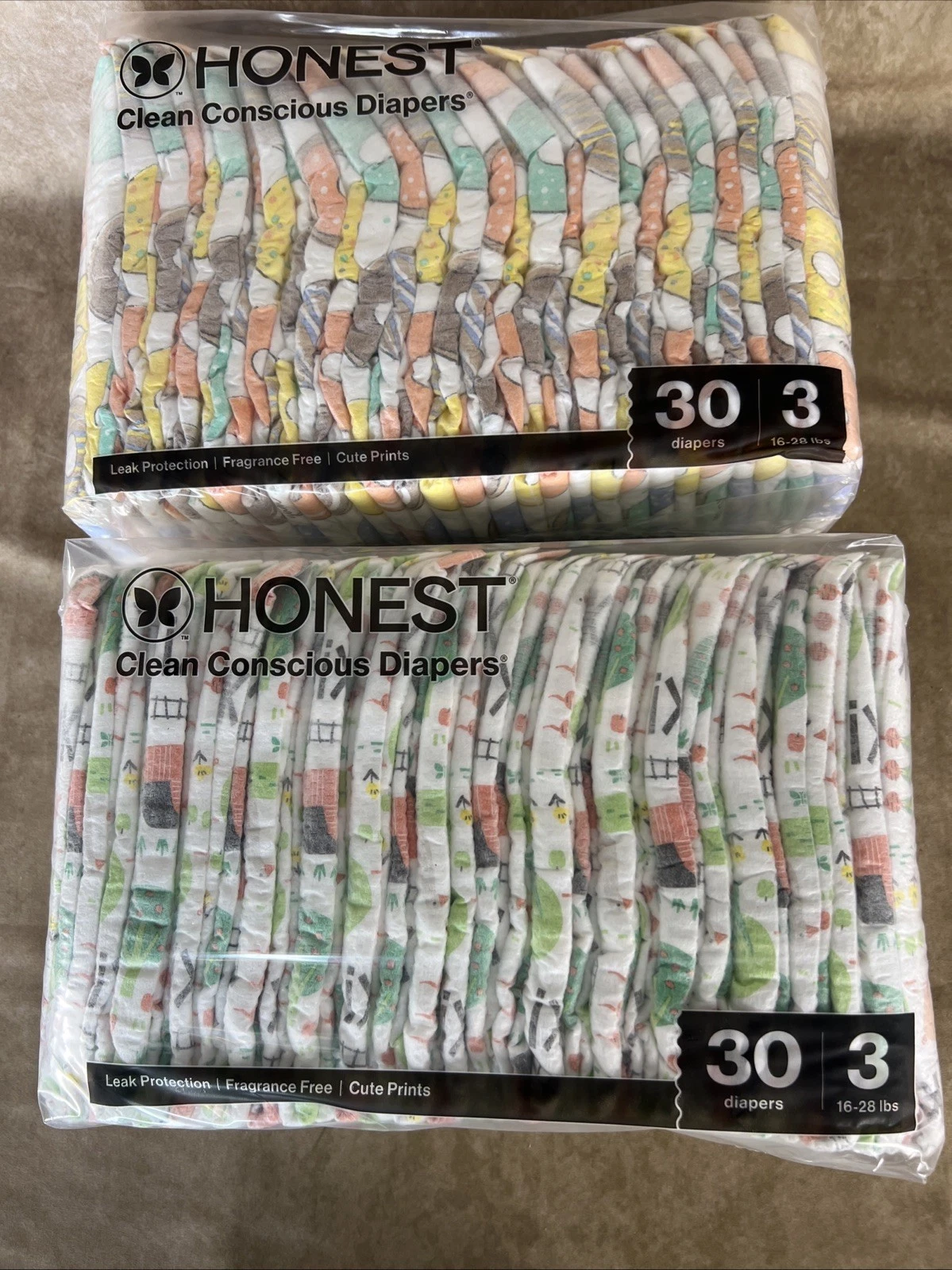 Honest Diapers 30x2 3-16-28lbs
