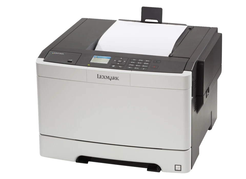 LEXMARK CS410DN A4 AUTO DUPLEX NETWORK USB FAST 30PPM A4 COLOR LASER PRINTER - Image 3 of 4