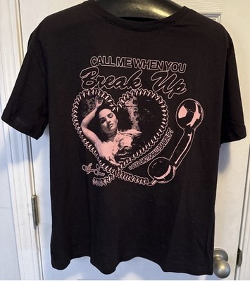 NWT Selena Gomez call Me When You Break Up Graphic Tee Size medium