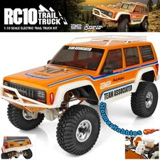 Team Associated RC10 Trail Truck 1/10 4x4 Scale Rock Crawler Kit 40137 w/Portals