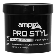 AmPro Pro Styl Styling Gel - Protects and Strengthens Your Strands - Non-Flaking