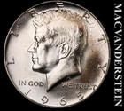 1965 Kennedy Half Dollar- Silver- Choice Gem Brilliant Unc- No Reserve #L5488