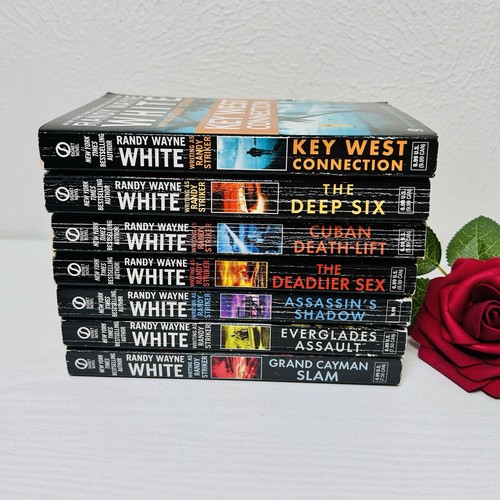 Komplettsatz Serie - Posten von 7 Dusky MacMorgan Büchern Randy Wayne White Striker - Bild 2 von 5
