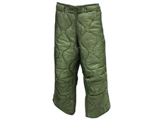 New USGI Military Field Pant Liner Cold Weather Trousers Quilted Large-Short/Reg