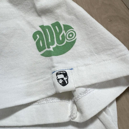A bathing ape x SKATETHING T-Shirt size M White Initial nigo A bathing ape x SKATETHING T-Shirt size M White Initial nigo