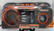 COSMOS AUDIO 4 AWG OFC COMPLETE AMPLIFIER WIRING KIT