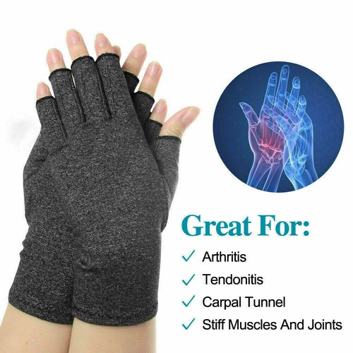 Arthritis Compression Gloves For Rheumatoid Osteoarthritis Raynaud's Pain Relie - Picture 14 of 18