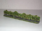 ROUGH BUSH COVERED FENCING   Ready to use. 1/72,1/76 20MM Scale   PF4