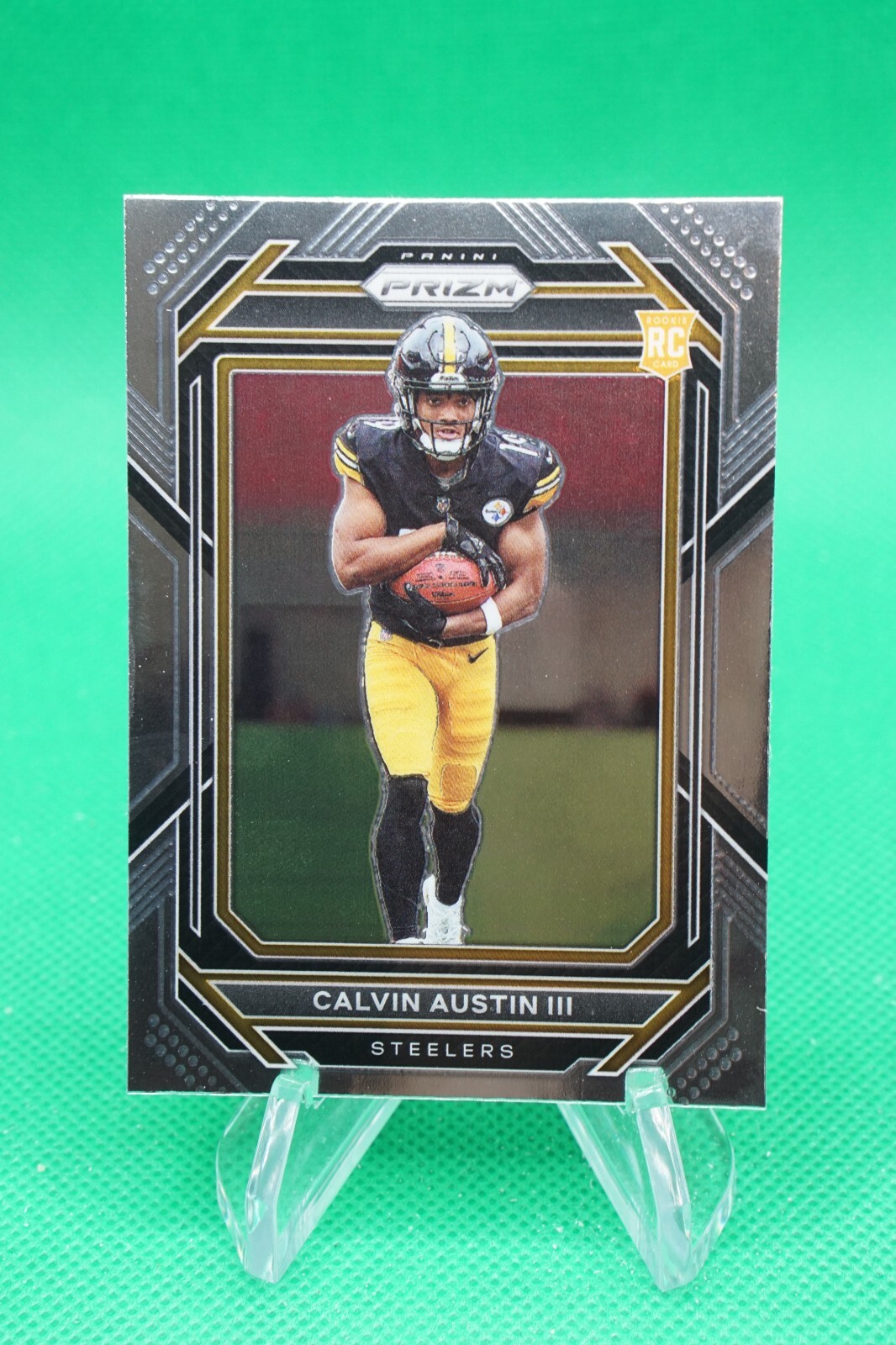 (2 Cards) 2022 Prizm Rookies #338 Calvin Austin III Pittsburgh Steelers CS5