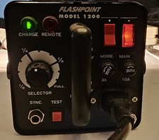 Flashpoint Model 1200 Monolight w/crds Professional Photography Lighting  Flash