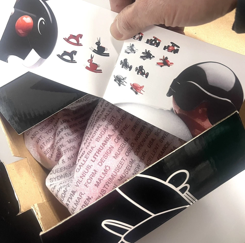 Playsam Airplane Red / Simple Design / Handmade In Sweden/ New In The Box - Image 4 of 4