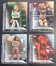 2021 Topps WWE Women's Division * complete 100-card BASE CARD SET qty available