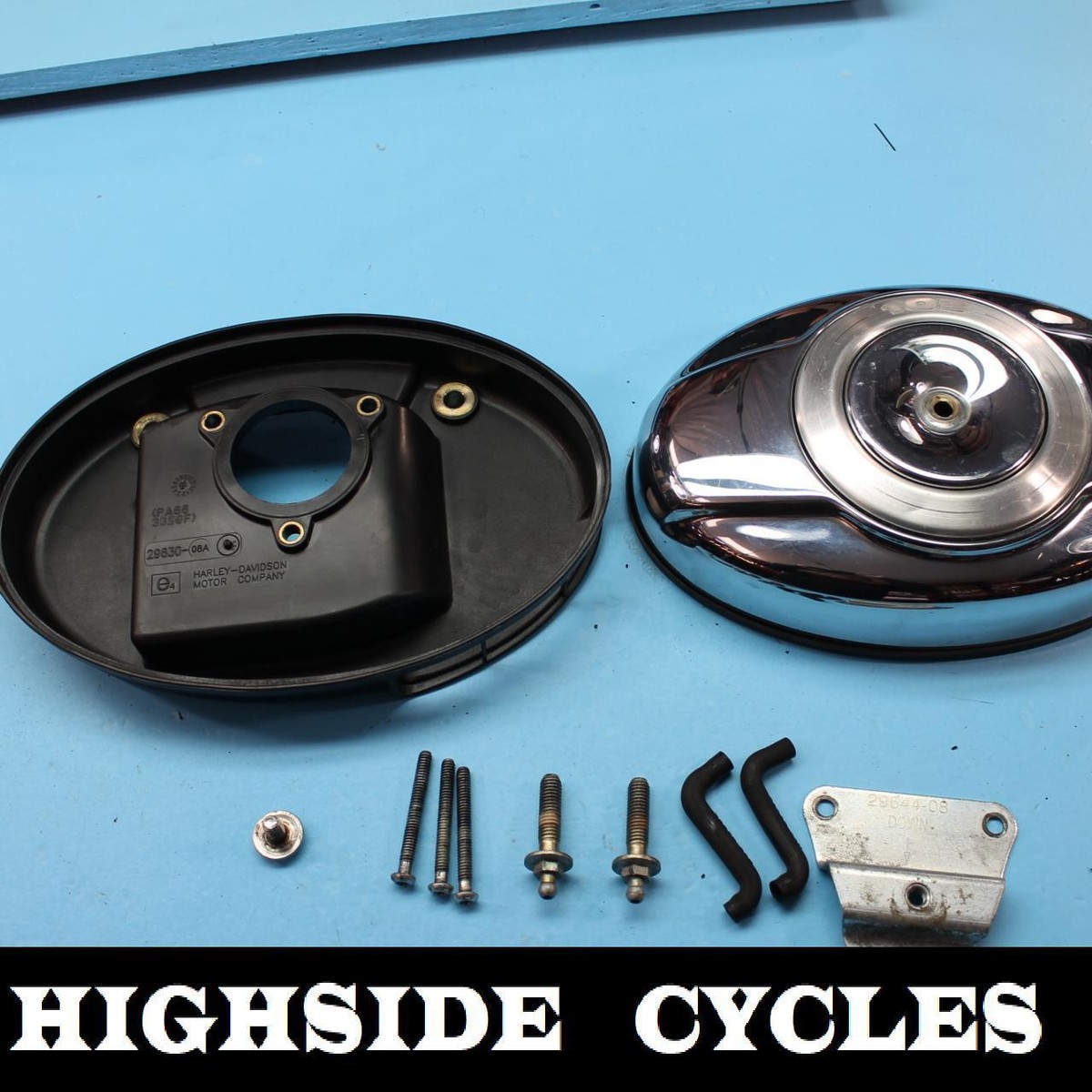 その他 A STRO HARLEY DAVIDSON 29644-08 AIR CLEANER FILTER COVER BRACKET FLHR