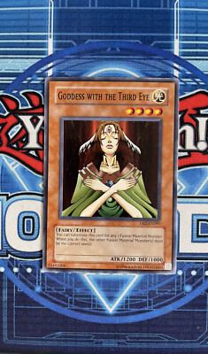 Goddess with the Third Eye DB2 Common LP Yugioh