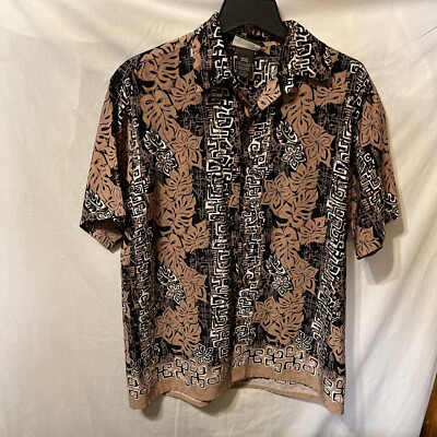 Extreme Gear Aloha Hawaiian Button Up Shirt.  Size medium