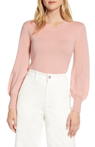 everlane cashmere lantern Crew neck 