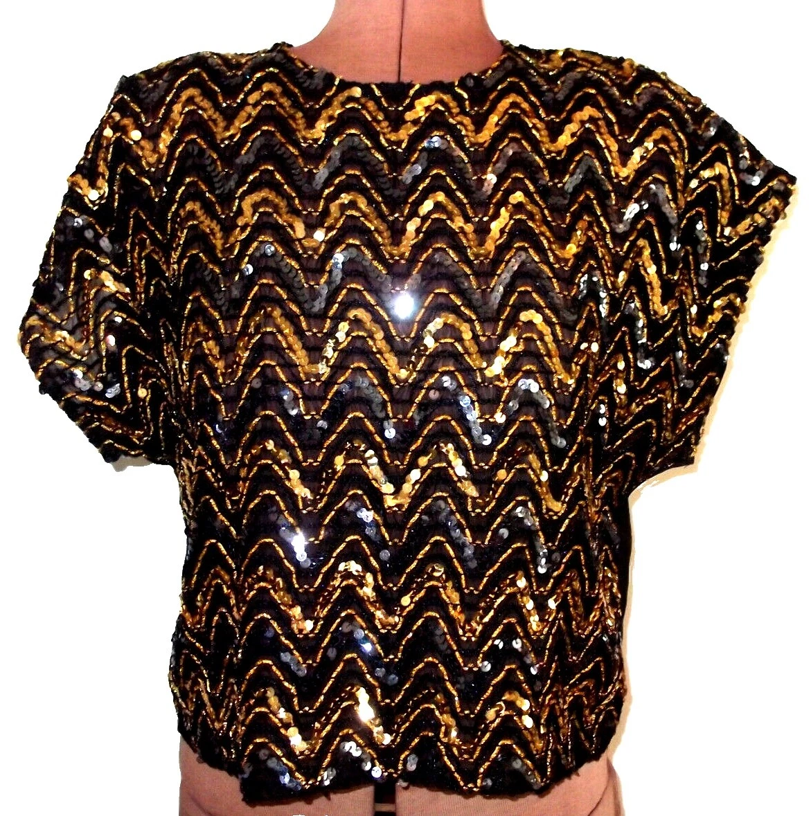 Cocktail 1970s Vintage Tops for Women