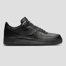 Nike Air Force 1 '07 Leather Shoes 'Triple Black' CW2288-001 Expeditedship