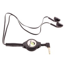 Headphones Retractable Earphones Hands-free Headset Handsfree for Cell Phones