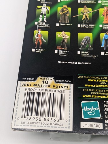 NEW STAR WARS POWER OF THE JEDI BATTLE DROID BOOMER ACTION FIGURE - 第 6/6 張圖片