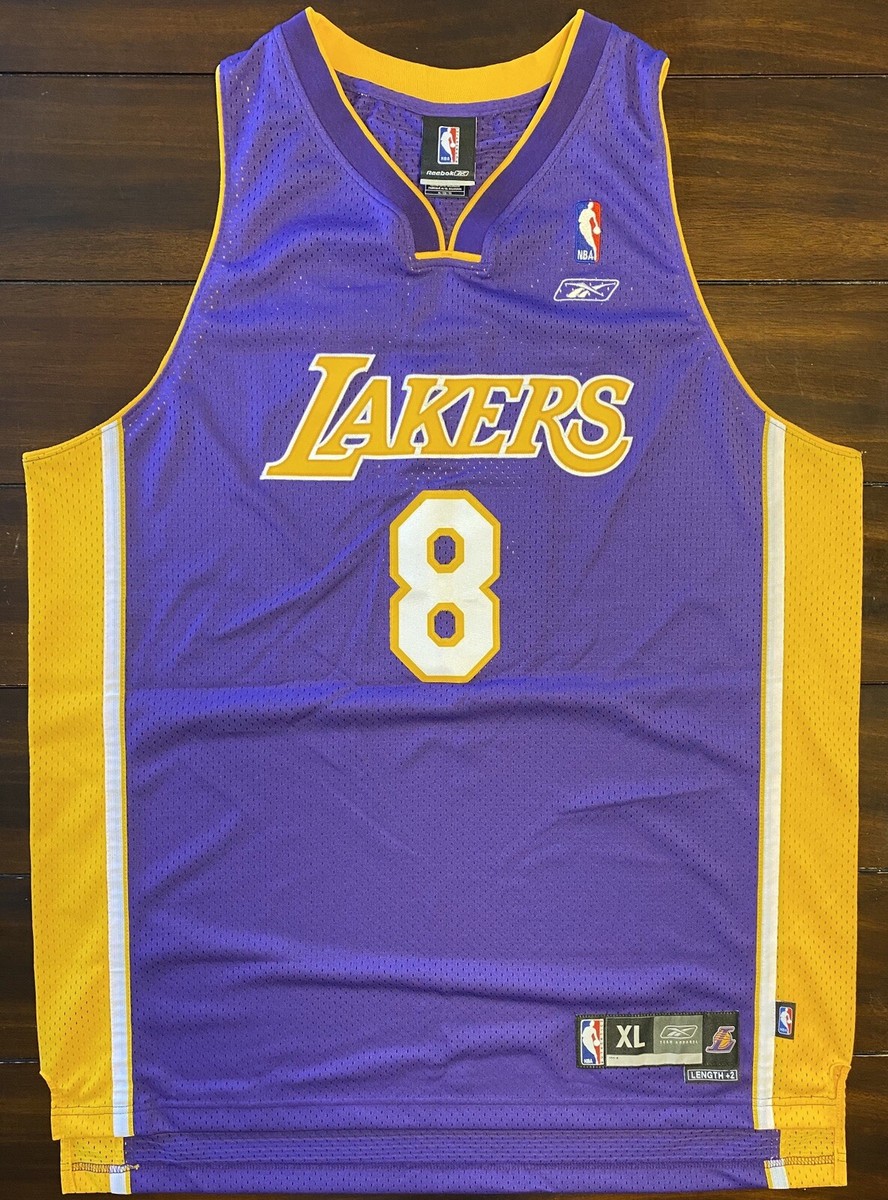 Rare Vintage Reebok NBA Los Angeles Lakers Kobe Bryant Basketball