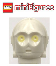 LEGO� K-3PO C-3PO Minifigure Head Head sw0725 Star Wars Protocol Droid 3PO New