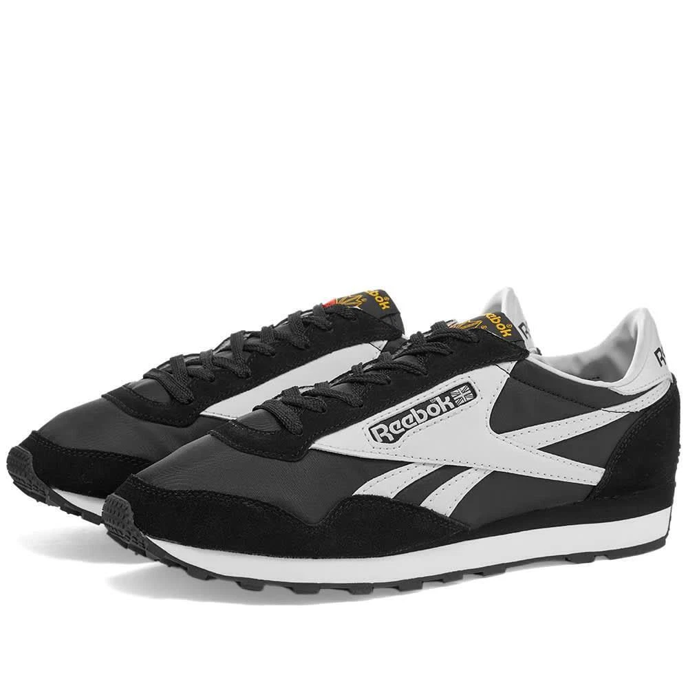 REEBOK UNISEX CLASSIC TRAINERS LEATHER WORK OUT NYLON REVENGE