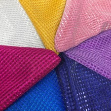 Metallic Brocade on Satin Fabric 57/58" Wide Shiny Sold By The Yard Many Colors