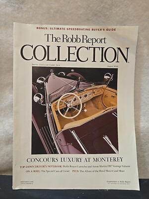 Robb Report Collection August 2002 Sports, Luxury & Classic Cars - Concours 