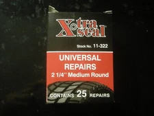 Xtra Seal  Medium Round 11-322 Repair Radial Tire Patch  25 PATCHES   2-1/4"